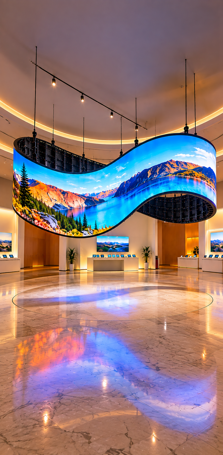 FLEXIBLE LED CABINET