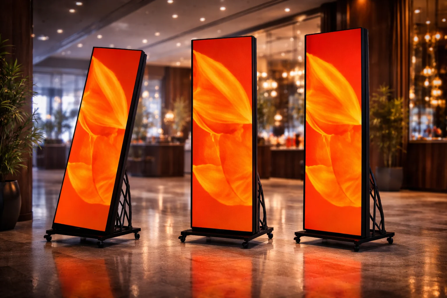 LED advertising screen in Dubai