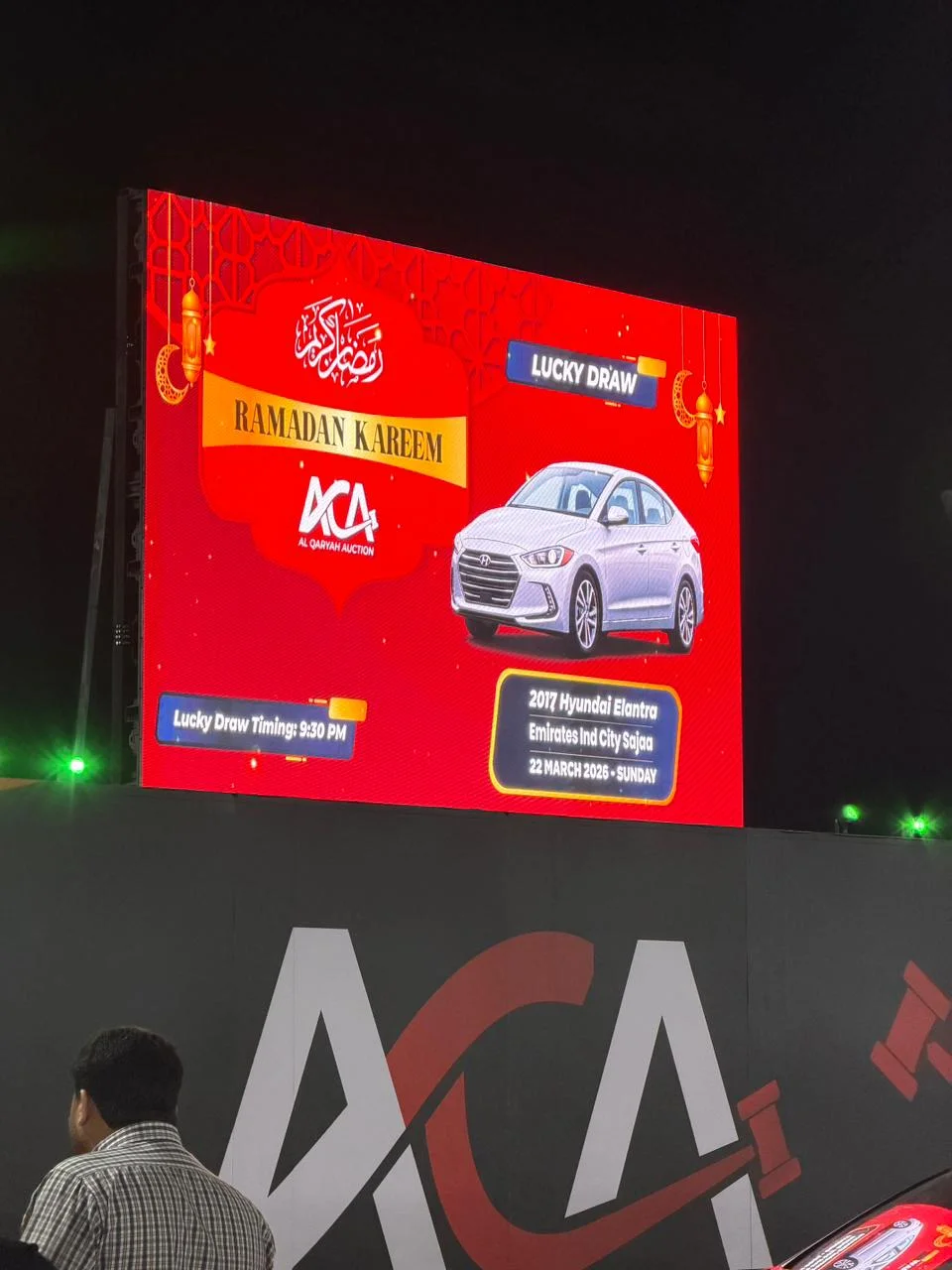 P3 LED screen rental in Dubai