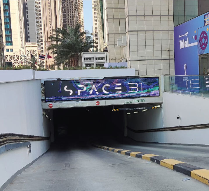 outdoor led screen rental UAE